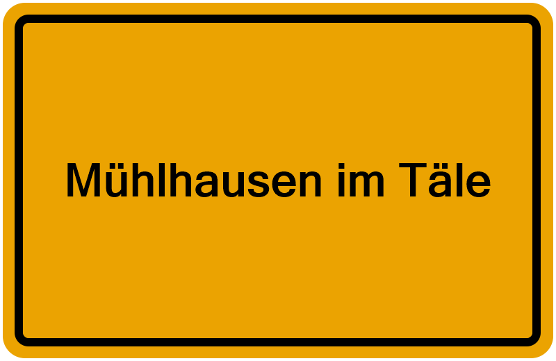 Handelsregister Mühlhausen im Täle